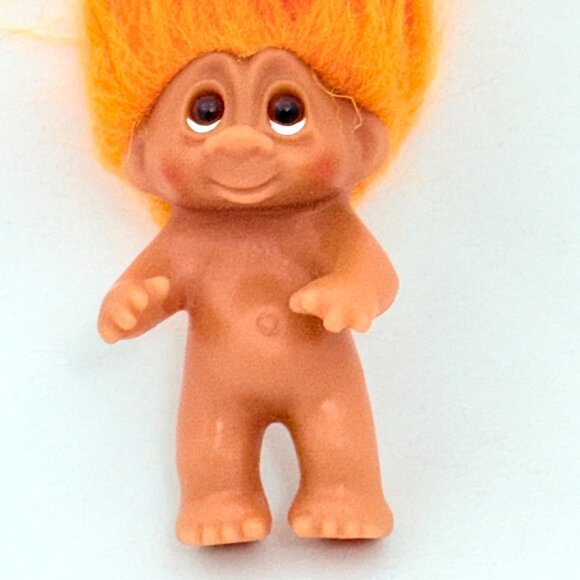 Vintage Signed DAM Good Luck Troll Doll (1985) 4 Inches - Picture 4 of 6